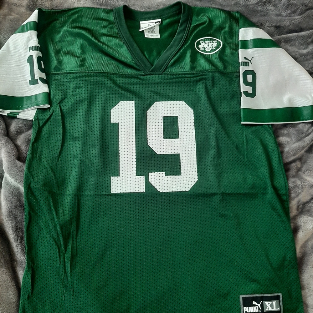 Puma Keyshawn Johnson New York Jets Jersey (Youth XL)
